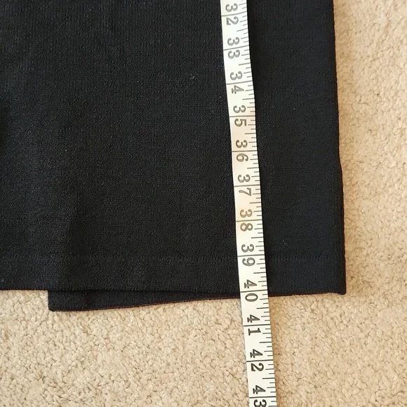 St. John black knit sleeveless dress 2 - Picture 6 of 10